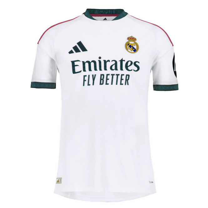 2026-27 Real Madrid Home Soccer Jersey Shirt Authentic Version